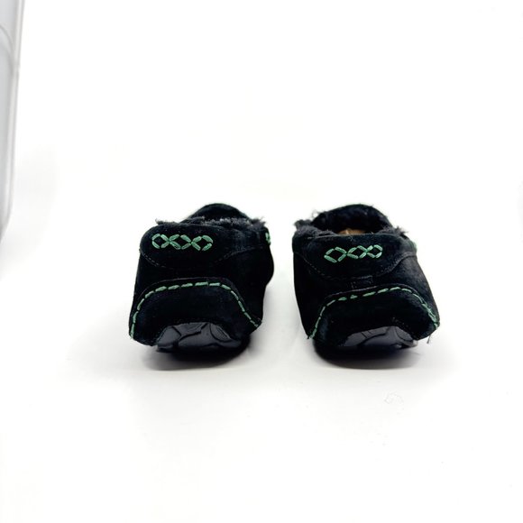 Ugg Slippers Womens Size 6 Ansley Stud Black Watch Tartan Uggpure Grunge Suede - Picture 6 of 10